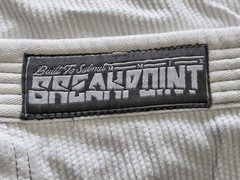 Youth Kids Size K2, Brazilian Jiu-Jitsu Top & Belt, Tiger Patch, Breakpoint