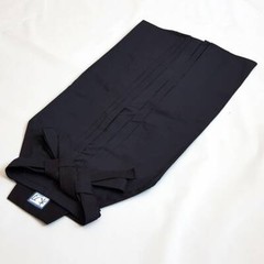 Japanese Hakama Bokuto Deluxe Black for Aikido Kendo Iaido