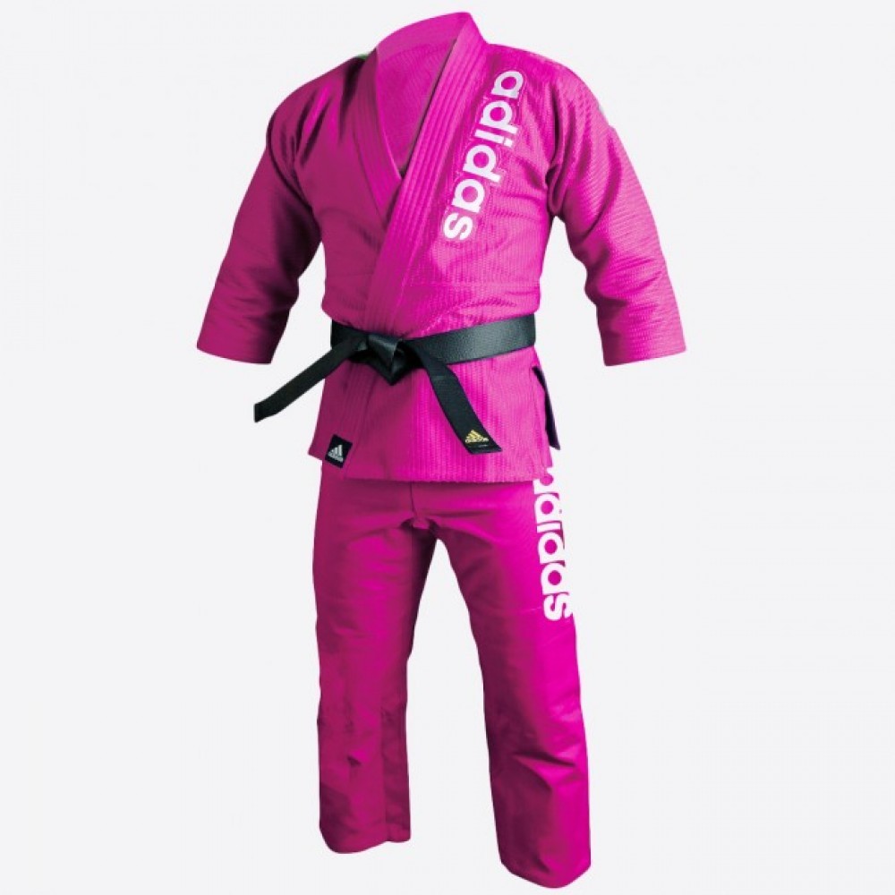 adidas Jiu-Jitsu Pink BJJ Double Weave Training Kimono Gi – JJ800