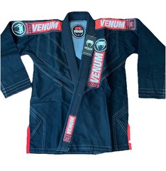 New Venum Elite 2.0 Challenger BJJ Gi Size: A1 Black