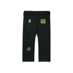 Black BJJ Gi Shoyoroll Cut RVCA Batch 136 Competitor Retro BJJ Uniform 450 GSM