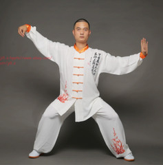 Summer Chinese Tai Chi Linen Uniforms Unisex Wushu Kung Fu Suit Clothing Sets