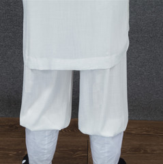 New White Shaolin Wudang Taoist Robe Tai chi Suit Kung fu Martial arts Uniforms