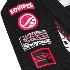 Shoyoroll BATCH 24 FEDERATION V4 ” BRAND NEW” BLACK 450GSM BJJ KIMONOS WITH BAG
