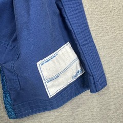 Gracie Barra Kids BJJ Size Y6 Gi Kimono Blue Equipe GB Edition Ju-Jitsu TOP ONLY