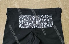 Black Brazilian jiu jitsu uniform RVC A custom made high quality BJJ Gi A3 size