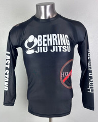 Behring Rash Guard Long Sleeve Size M Medium Jiu Jitsu Spartan Hoplite