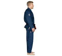 Fuji Flow Tech Breathable Mens Brazilian Jiu Jitsu Gi JiuJitsu BJJ – Navy Blue