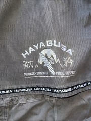 Hayabusa GI A4 Pearl Weave Jiu Jitsu Grappling Karate Grey Set