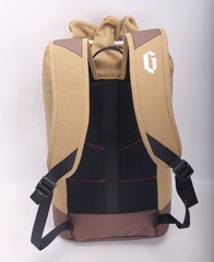 Gameness Competition Team Jiu-Jitsu Brown Duffle Gym Bag / Backpack Canvas