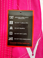 NEW Vector Sports Atilla Series K4 PINK Youth Jiu Jitsu Gi (3) Piece Uniform