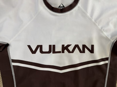 2 Vulkan Jiu Jitsu Flight Wear Tops Shirts – Size Small & US 8