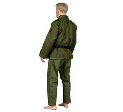 Fuji Sports All Around Mens Brazilian Jiu Jitsu Gi Jiu-Jitsu BJJ Military Green