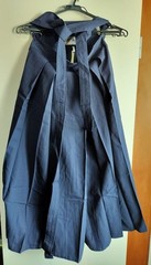 Japanese Kendo Hakama Pants Kimono Pleated Black For Sports Dancing