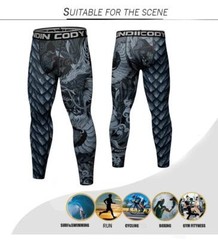 USA Ship Black Dragon BJJ MMA Spats Compression Pants for Brazilian Jiu jitsu