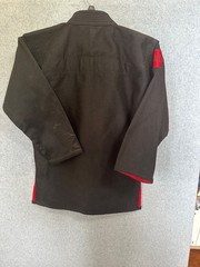 Elite Sports Brazilian Jiu Jitsu BJJ Gi Jacket Black Red Technical Fight Wear F2