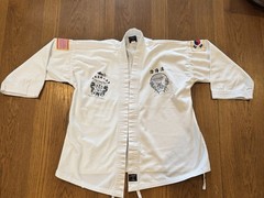 Swift MTI Gi Karate Martial Arts Jacket With Patches Youth OOM YUNG DOE