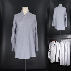 High-grade Cotton&Linen Shaolin Monk Kung Fu Clothing Zen Buddhist
