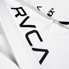 Shoyoroll RVCA X Street X BJJ Gi White kimono Uniform With Bag 450 GSM