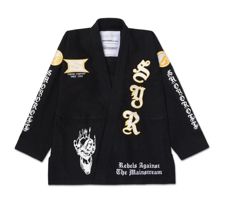 Custom Made Shoyoroll Yooga Flame 350/450 GSM Kimono BJJ Gi + Free Shipping