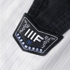 Men Mooto Taekwondo V Neck Uniform Dobok Gi Training TKD WTF KTA Approved New