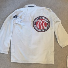Tatami Renato Tavares BJJ Gi Set Jacket & Pants White Adult A4