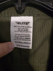 Elite Kids Martial Arts Jiu Jitsu Uniform Gi Top Only Green Size C3 New Tags