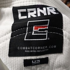 GI TOP KIMONO COMBAT CORNER CRNR JIU JITSU ROPE YOUTH Y2