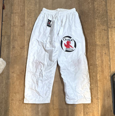 Caique Jiu-Jitsu Gi Uniform Set White M4 100% Cotton with Bag