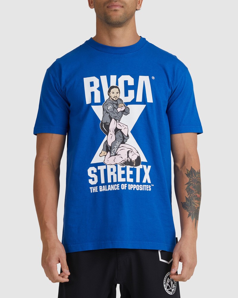 RVCA x StreetX Double Tap SS T Shirt ***Brand New***