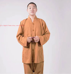 New Buddhist Monk Casual Uniform Kung Fu Training Suit Martial arts Clothes Suit