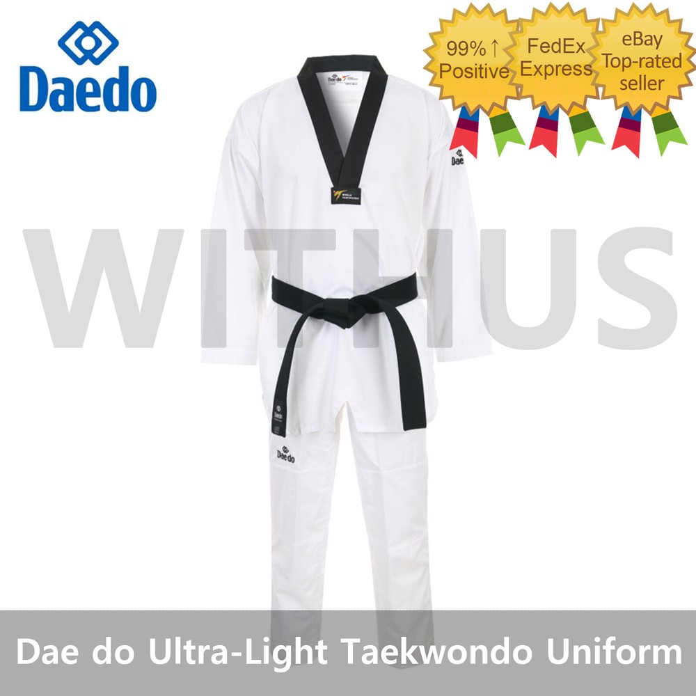 Dae do Ultra-Light Fighter Taekwondo Uniform WTF Dobok / 2~3days Fedex ship