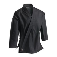Century Black 10oz. Heavyweight Brushed Cotton Uniform Size 4