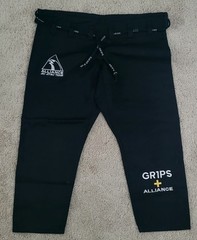 GR1PS + ALLIANCE EAGLE WARRIOR jiu-jitsu GI, pants kimono set ✼ NEW, size A2 🥋