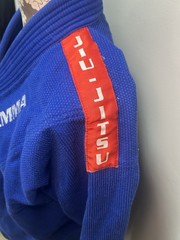 CMMA Adult Double Weave JIU-Jitsu Gi Kimono Blue Size 5 (A3) Creighton BJJ MMA
