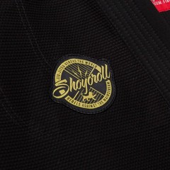 Shoyoroll Batch #136:RVCA Competitor Retro Black GI (JIU JITSU) Kimono 450GSM