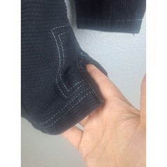 Break Point Gi Jacket Youth K2 Black Brazilian Jiu-Jitsu Pearl Weave Cotton