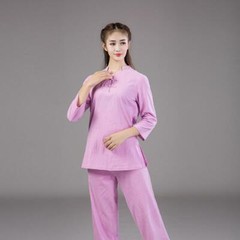 Chinese Adults Unisex Tai Chi Uniforms Kung Fu Clothing YOGA Fitness Zen Clothes