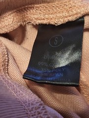 D JOGGING PANTS SIZE YOUTH SMALL PEACH