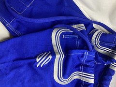 Sanabul Core Competition BJJ Gi for – Blue Silver – Size AO