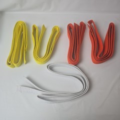 5pc Lot Karate Gi Belts 2 Yellow 2 Oragne 1 White