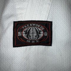 US Tae Kwon Do Center Dobok Size 4 White Top & Bottom