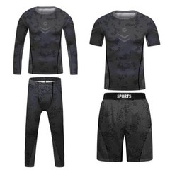 USA Ship Kids Brazilian Jiu-Jitsu BJJ MMA Uniform Combo Set Rashguard Shorts