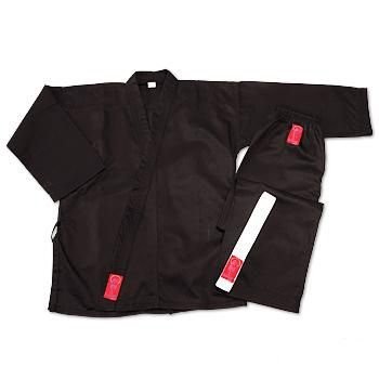 Gladiator 7.5 oz. Elastic Drawstring Medium Weight Uniform, Black, 1
