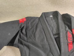 Elite Sports BJJ Gi Size A3 Black Jui Jujitsu Martial Arts MMA Jacket Pants Belt