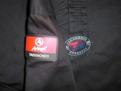 AAMA TAEKWONDO Official Uniform Top Size 2/150 NEW WITH TAGS