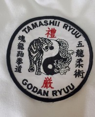 TIGER CLAW Four Dragons Lake Havasu White UNIFORM TOP GI Shirt Sz 4