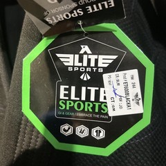 Elite Sports Jitsu Karate Jacket New With Tags, Top Only ET600 Black A1