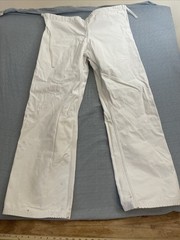 Century Martial Arts Pants Size XL White Karate Taekwondo Drawstring
