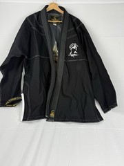 Araku BJJ Gi Tupac Thug Life Custom Rare Black Size A5